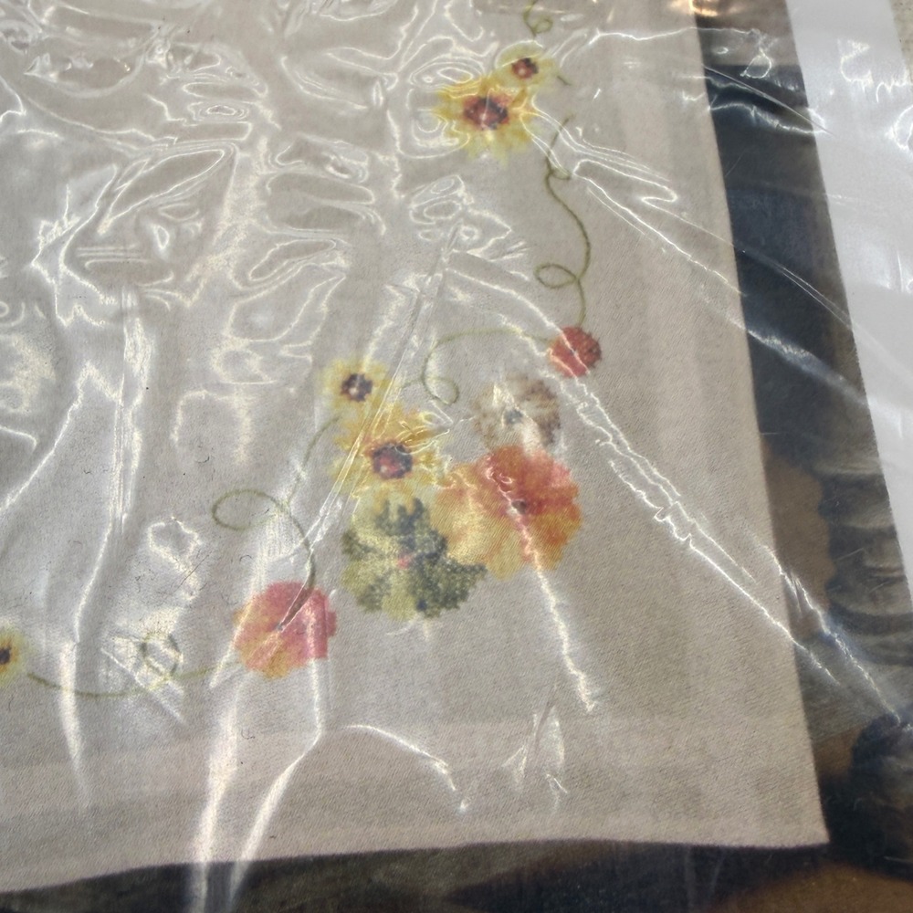 New Belgium Embroidery Cross Stitch Kit Floral Design 16 x 40, Hobby, Crafts Art